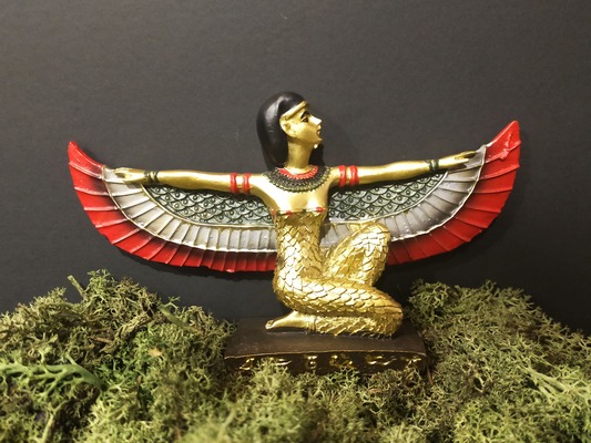 Figura de Isis 14'5 x9 cm