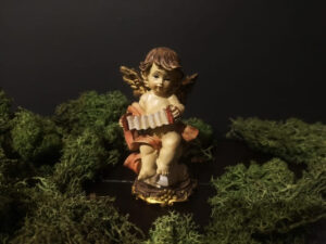 Figura Angelito con acordeón