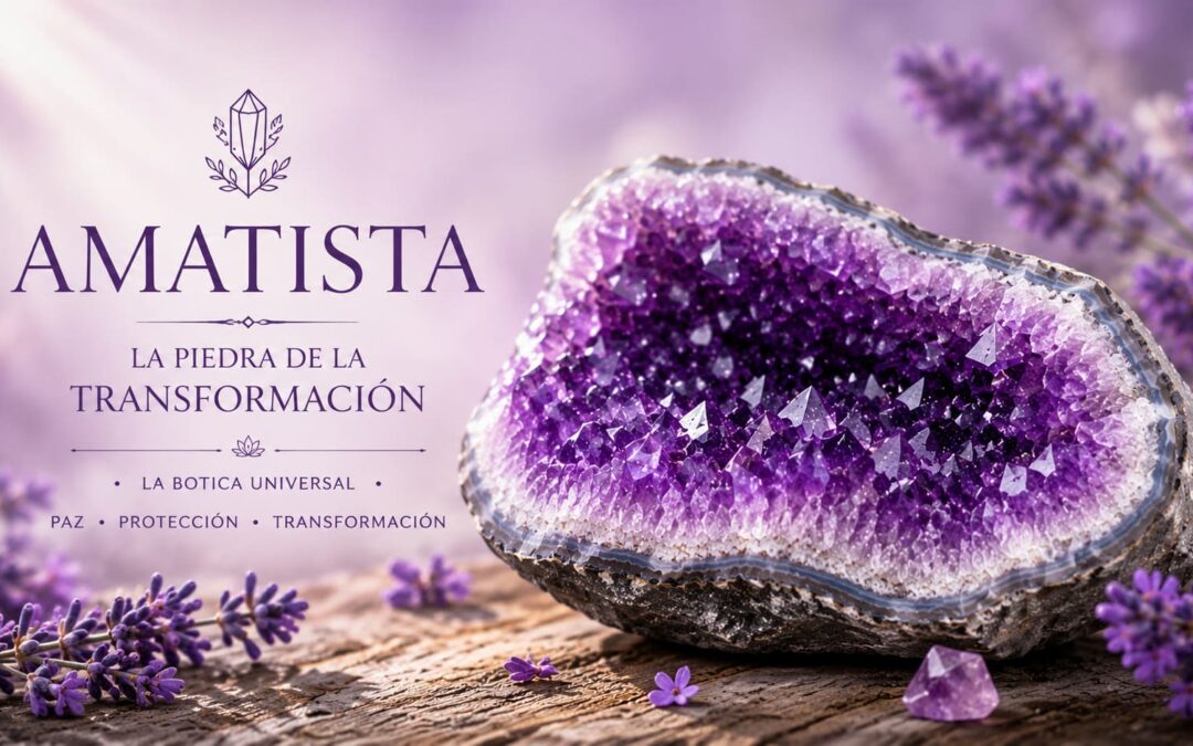 La Amatista la piedra de la Transformación