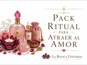 Pack ritual para atraer al amor y la armonía emocional | La Botica Universal