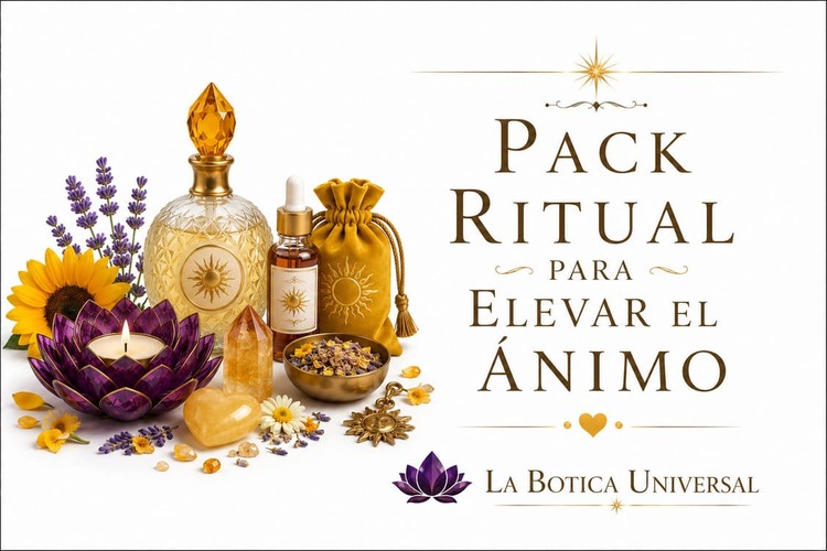 Pack ritual para elevar el ánimo y potenciar la energía positiva