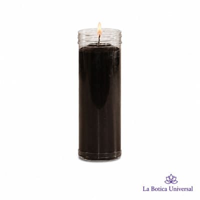 Velón ritual negro | La Botica Universal