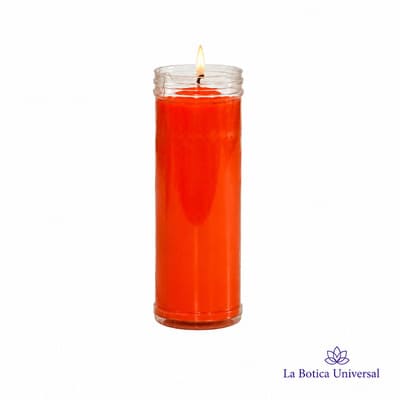 Velón ritual rojo | La Botica Universal